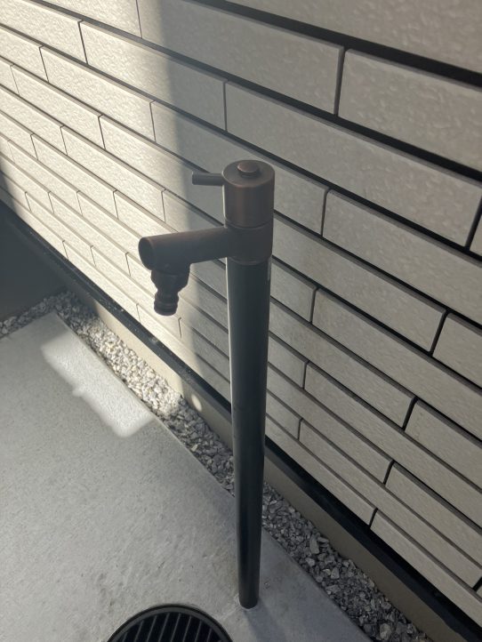 首が回る蛇口 アプローチ幅を邪魔しません