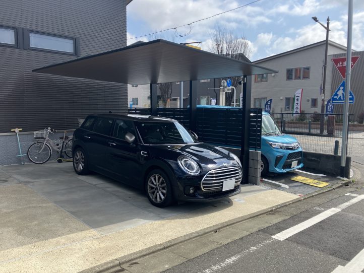 外観のキービジュアルであるカーポート