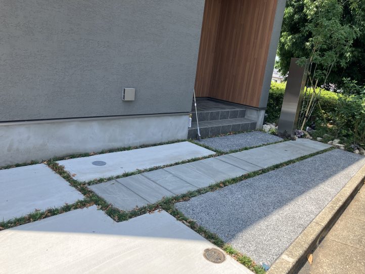 車庫土間 アプローチ