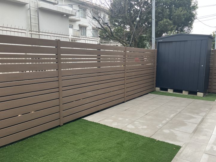 木樹脂フェンス ベータウッドフェンス