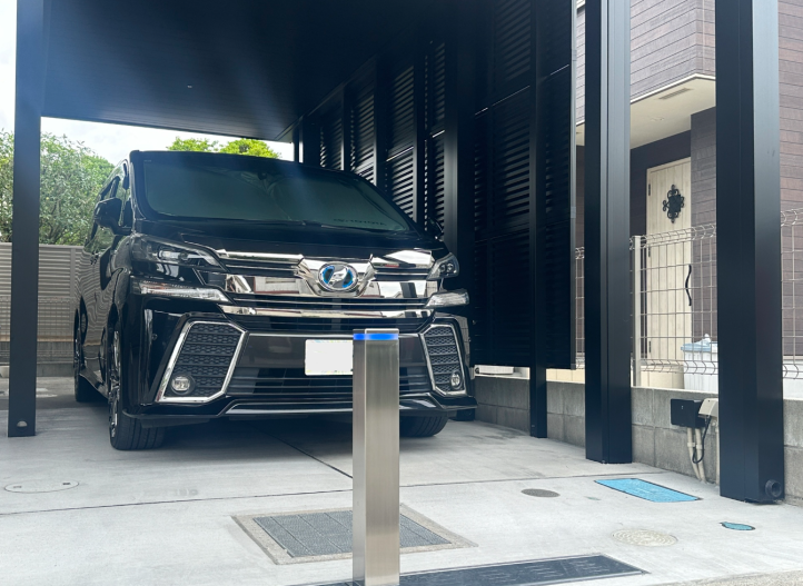 アイシャロック施工例 車盗難防止