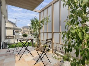 プラスG　テラス　日除け