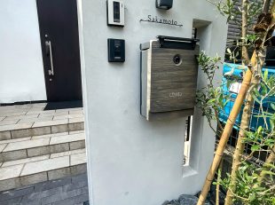 ディーズガーデン　コンクレア　門塀　乾式施工